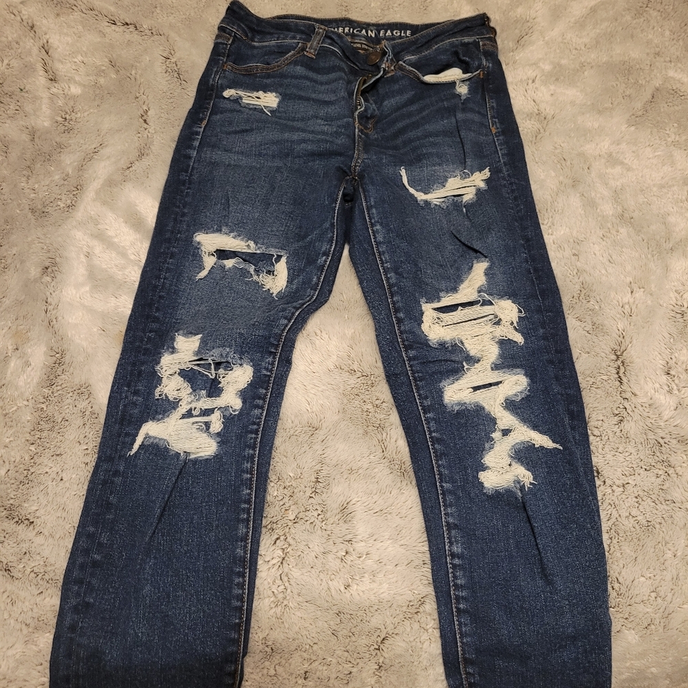 American Eagle High Rise Jegging size 8 womens